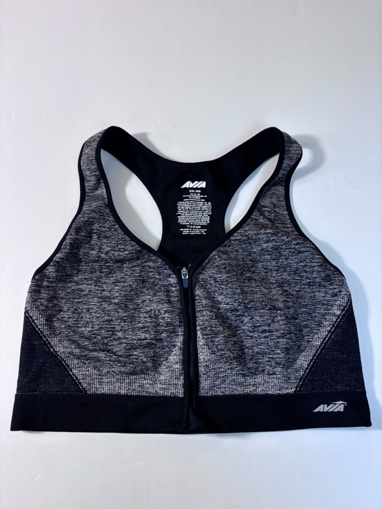 Avia Other - Avia Seamless Front-Zip Sports Bra Racerback Versatile Comfort Activewear Sz XXL
